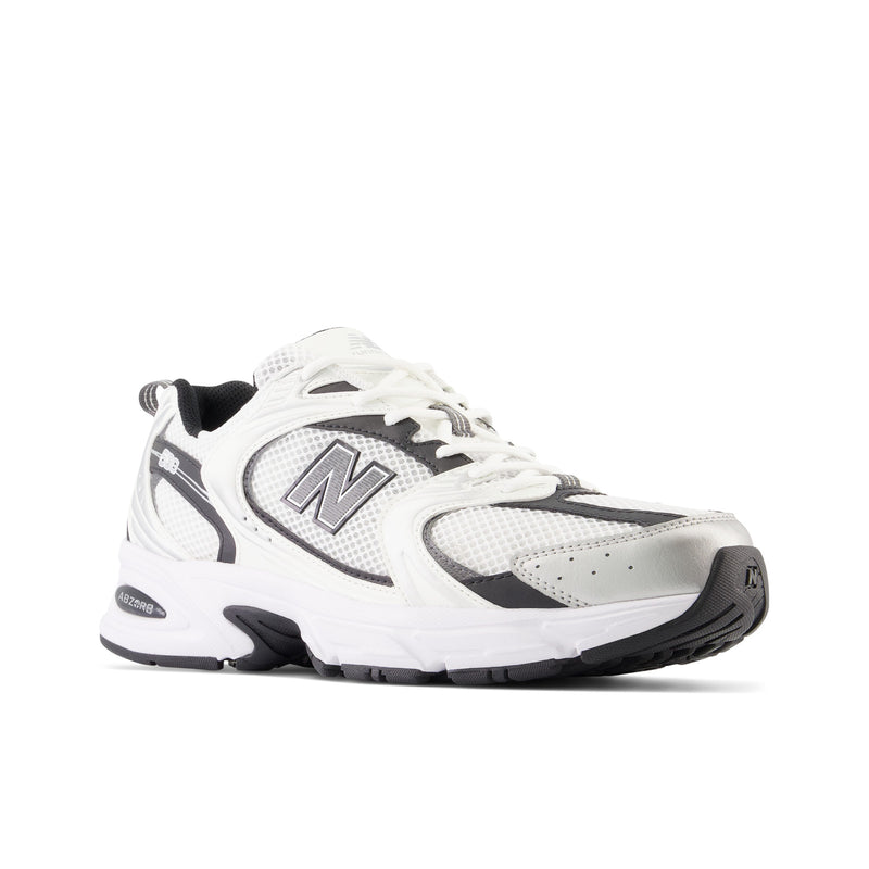NEW BALANCE 530 WHITE SILVER METALLIC BLACK MR530LB