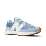 NEW BALANCE 327 LIGHT ARCTIC GREY WITH MERCURY BLUE MS327MQ