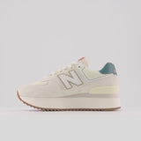 NEW BALANCE 574+ TURTLEDOVE & VINTAGE TEAL WL574ZKB