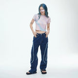 SSERPE COMMA DENIM PANTS BLUE