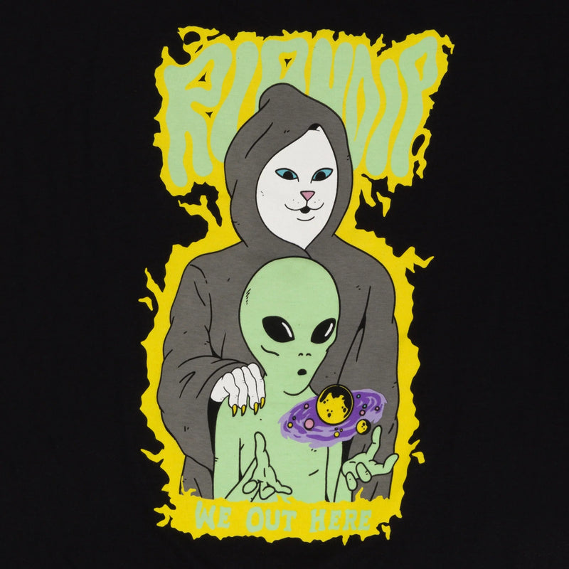 RIPNDIP MIND WARP TEE BLACK