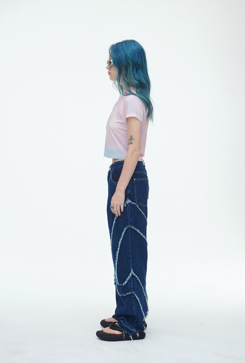 SSERPE COMMA DENIM PANTS BLUE