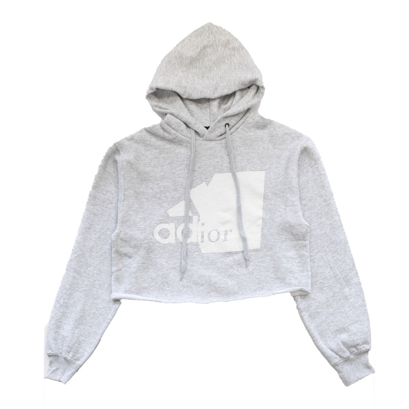 BLACK SCORE ADI HOODIE GREY