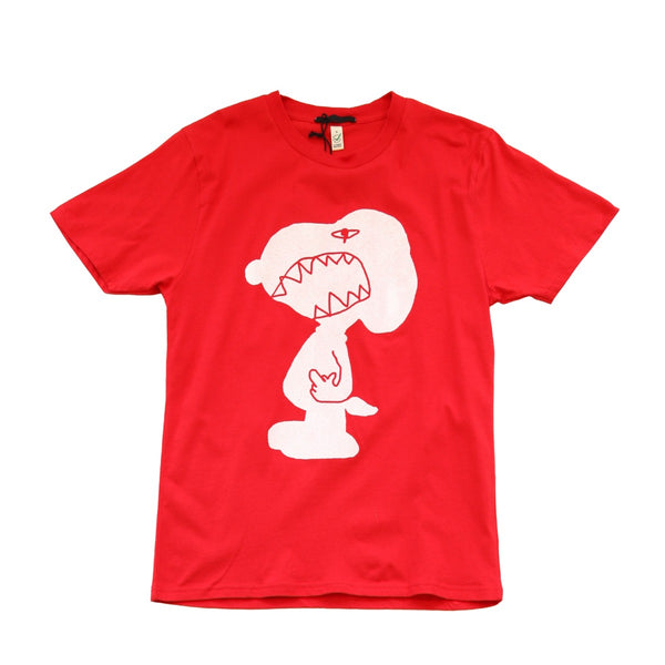 BLACK SCORE SNO SIL T-SHIRT RED