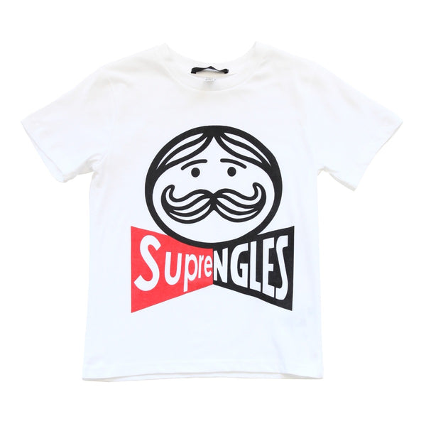 BLACK SCORE KIDS SUPRINGLES T-SHIRT WHITE