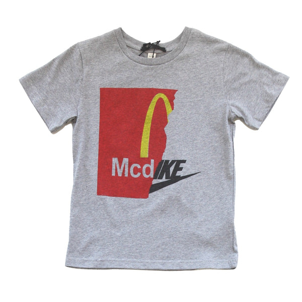 BLACK SCORE KIDS MCDIKE T-SHIRT GREY