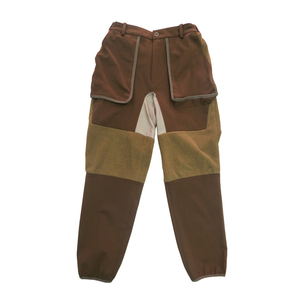 WEAVISM ANTI-PILLING 3D POCKET PANTS OLIVE GREEN