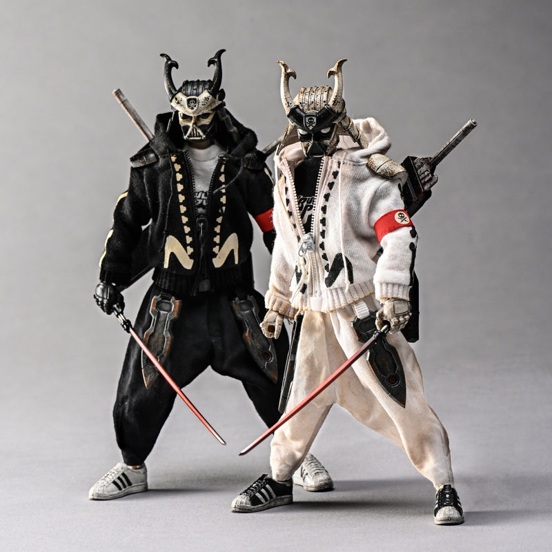 DEVIL TOYS X QUICCS 1:12 GOK ACTION FIGURE TWO PACK SET OG BLACK/GHOST