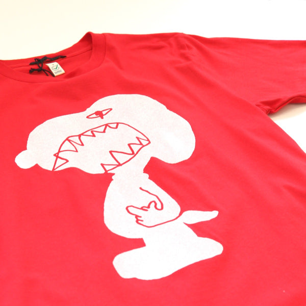 BLACK SCORE SNO SIL T-SHIRT RED