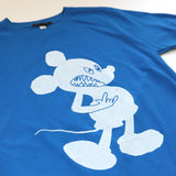 BLACK SCORE MICKY SIL T-SHIRT BLUE