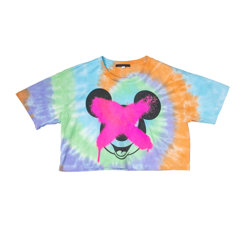 BLACK SCORE MIC CROSS TEE SUMMER FILL