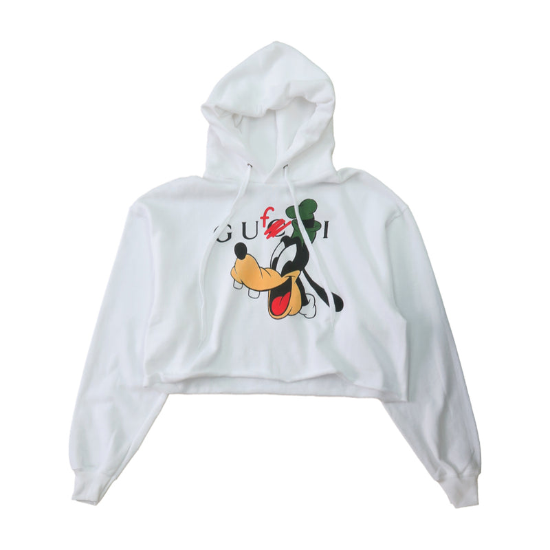 BLACK SCORE GUFI HOODIE WHITE