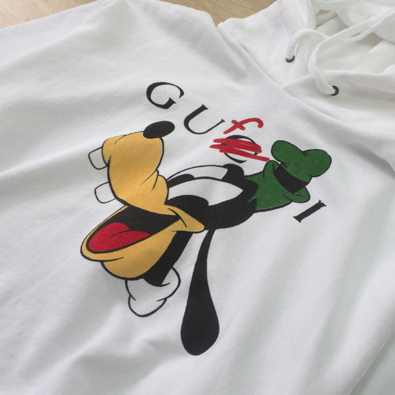 BLACK SCORE GUFI HOODIE WHITE