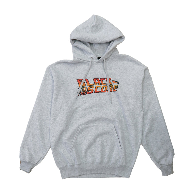 BLACK SCORE BACK FUTURE COL HOODIE GREY