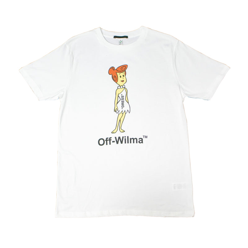 BLACK SCORE OFF WHILMA TEE WHITE