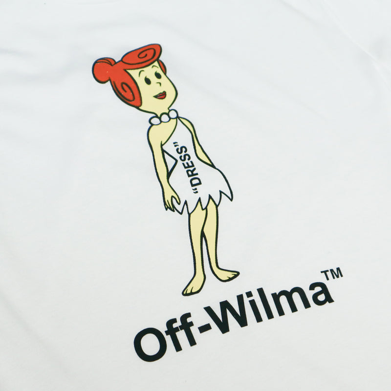 BLACK SCORE OFF WHILMA TEE WHITE