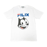 BLACK SCORE FILIX TEE WHITE