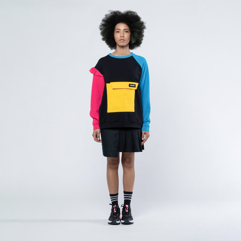LAU HUGO JUMPER BLACK