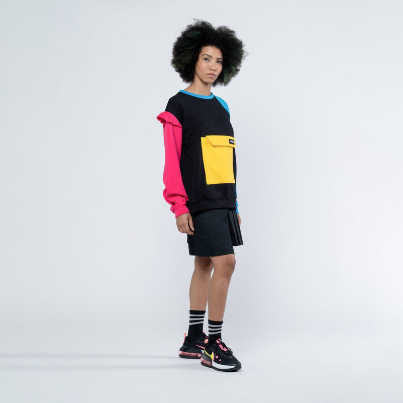 LAU HUGO JUMPER BLACK