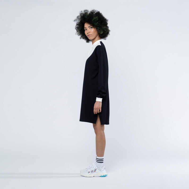 LAU TERESA DRESS BLACK WHITE