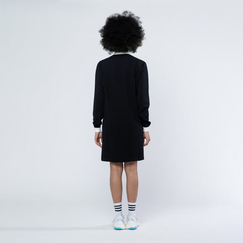LAU TERESA DRESS BLACK WHITE