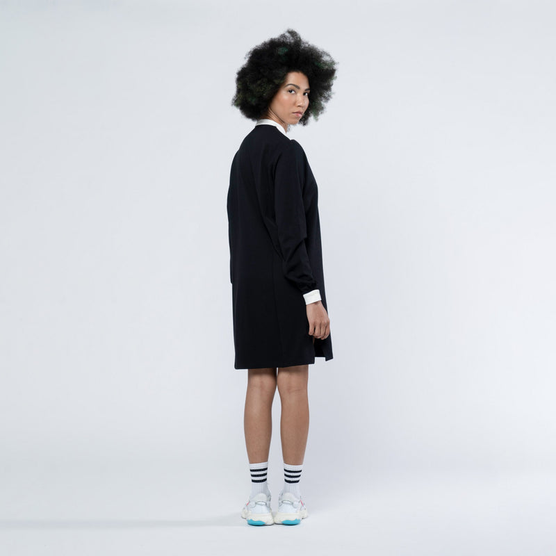 LAU TERESA DRESS BLACK WHITE