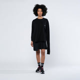 LAU MARCEL LONG SLEEVE TEE BLACK