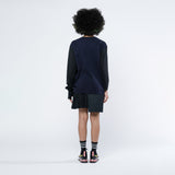 LAU MARCEL LONG SLEEVE TEE BLACK