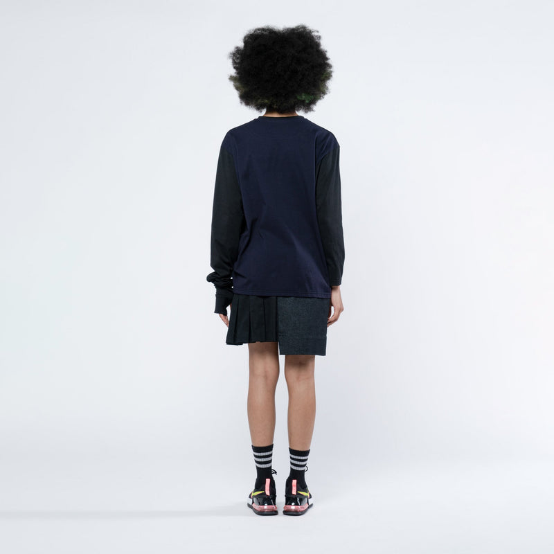 LAU MARCEL LONG SLEEVE TEE BLACK