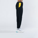 LAU DADA TROUSERS BLACK RED YELLOW