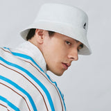 KANGOL BERMUDA BUCKET WHITE