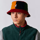 KANGOL CONTRAST POPS BUCKET RED MULTI