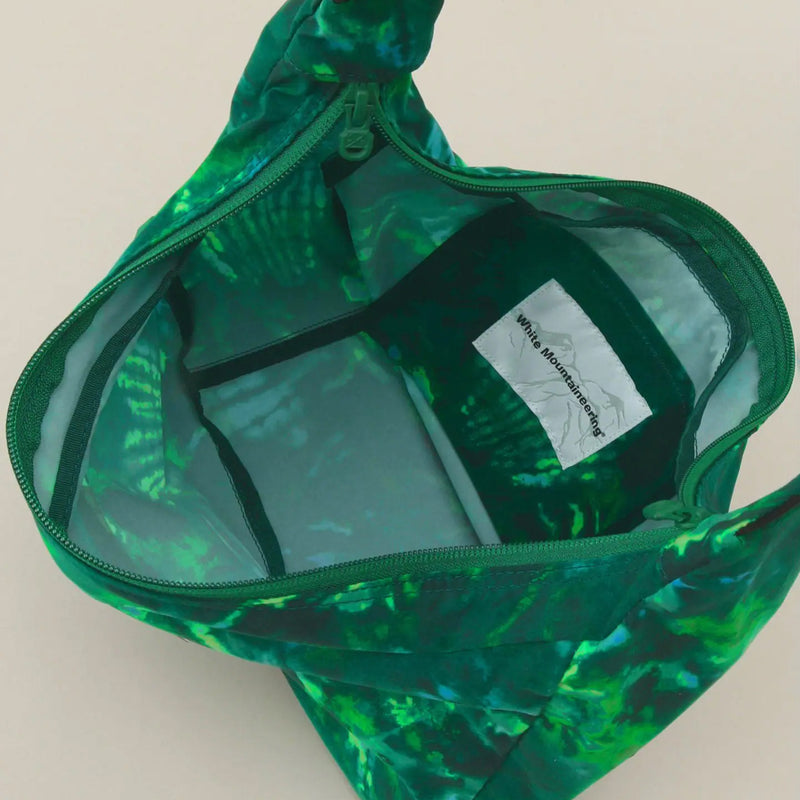 WHITE MOUNTAINEERING TIE DYE PRINTED SHOULDER BAG GREEN