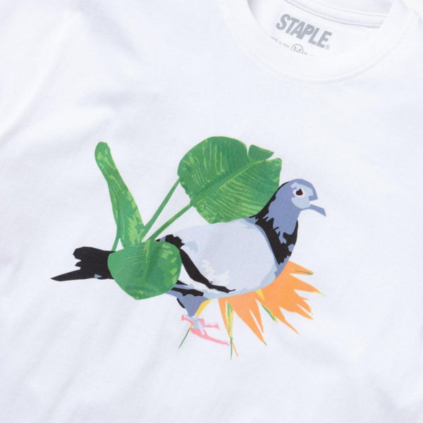 STAPLE PIGEON PARADISE PIGEON TEE WHITE