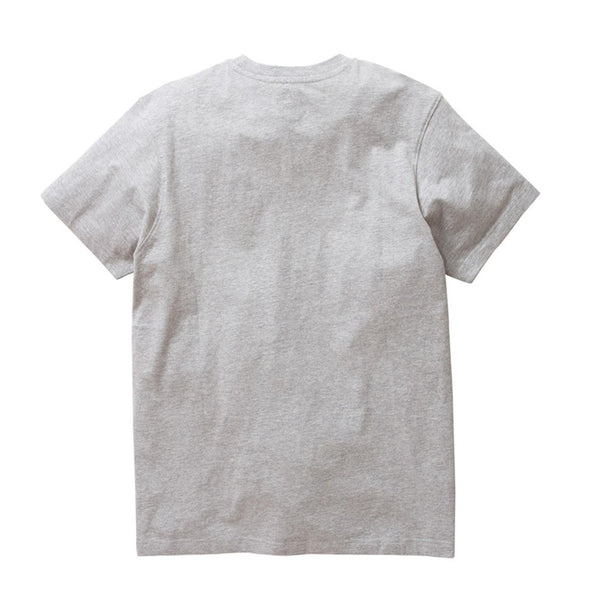 STAPLE CHAINSTITCH PIGEON TEE HEATHER GREY