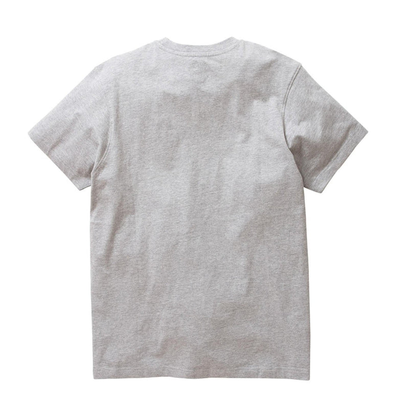 STAPLE CHAINSTITCH PIGEON TEE HEATHER GREY