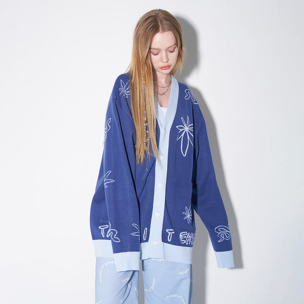SSERPE MILKIS KNIT CARDIGAN NAVY