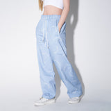 SSERPE TAKE IT EASY COTTON BANDING PANTS SKY BLUE