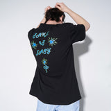 SSERPE TAKE IT EASY HALF SLEEVE TEE BLACK