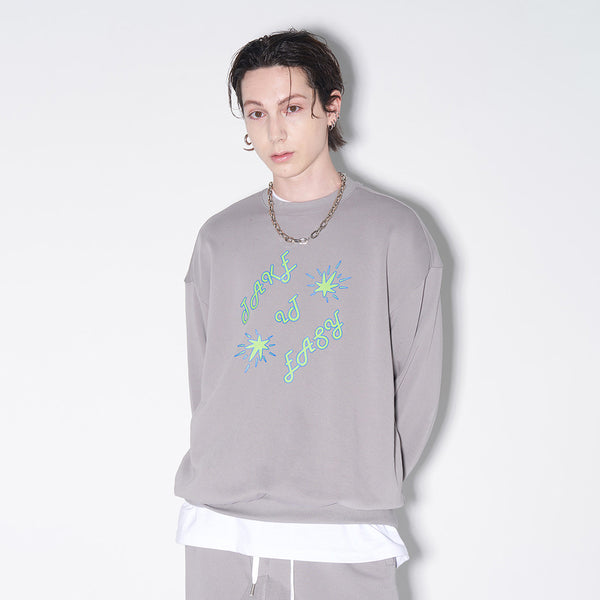SSERPE TAKE IT EASY SWEATSHIRT GREY