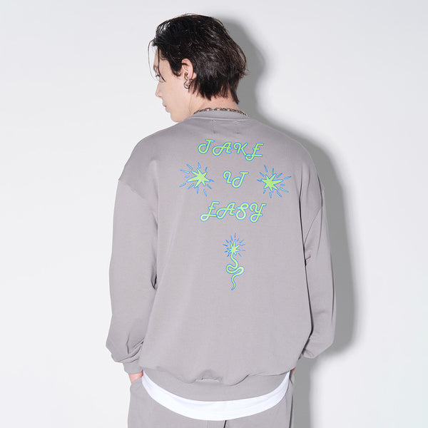 SSERPE TAKE IT EASY SWEATSHIRT GREY