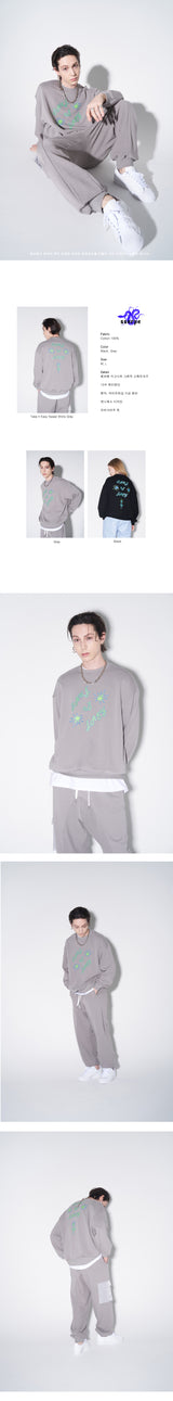 SSERPE TAKE IT EASY SWEATSHIRT GREY