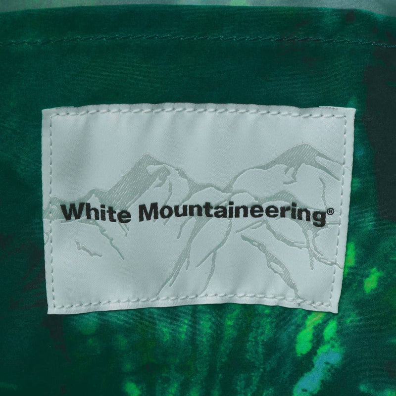 WHITE MOUNTAINEERING TIE DYE PRINTED SHOULDER BAG GREEN