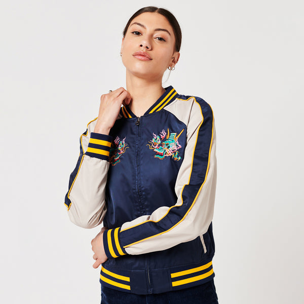 SUPERDRY SUIKAJAN JACKET RICH NAVY