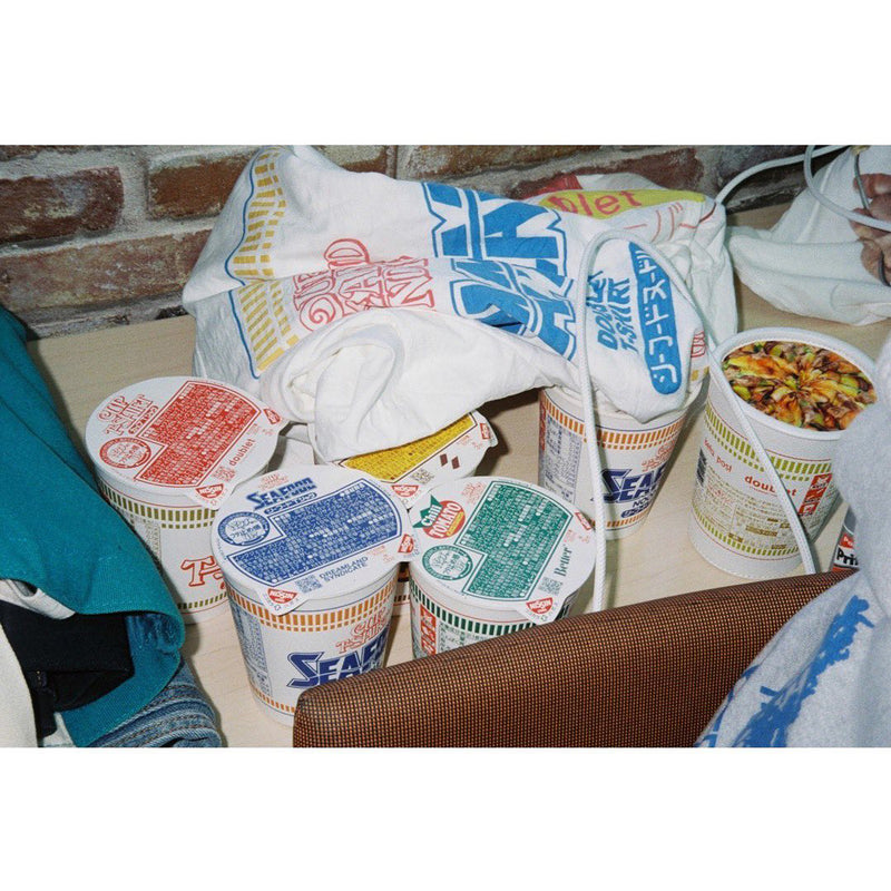 NISSIN X DOUBLET CUP T-SHIRT - CURRY