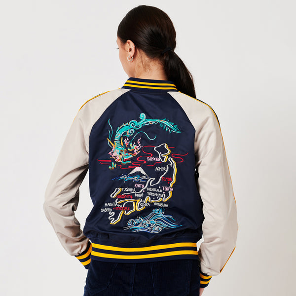 SUPERDRY SUIKAJAN JACKET RICH NAVY