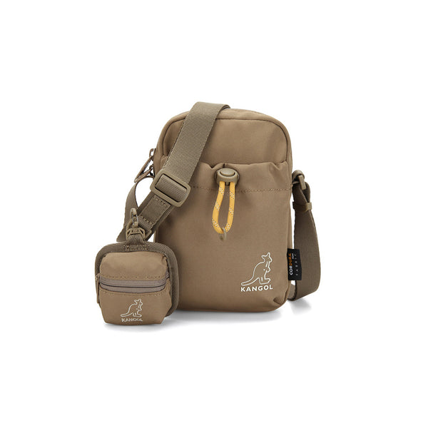 KANGOL WEEKEND LIGHT CROSS BAG BEIGE