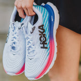HOKA ONE ONE MEN MACH 5 WHITE / SCUBA BLUE