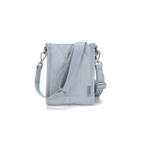KANGOL QUILT II SMALL CROSS BAG BLUE