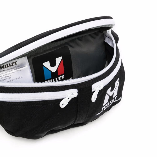 WHITE MOUNTAINEERING X MILLET WAIST BAG KIRIBATI BLACK